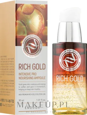 Сыворотка-ампула для лица Enough Rich Gold питательная с гиалуроновой кислотой и центеллой 30 мл