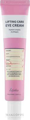 Крем для кожи вокруг глаз Esfolio Lifting Care Eye Cream лифтинг, с пептидным комплексом и ниацинамидом, 40 мл