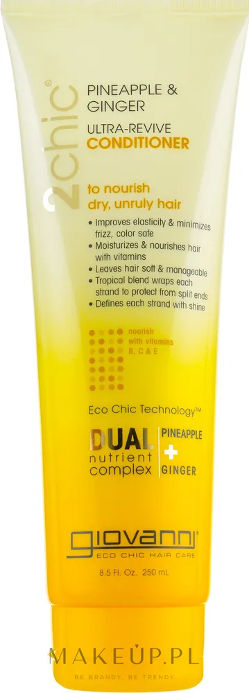 Кондиционер для сухих и непослушных волос Giovanni 2Chic Ultra-Revive Conditioner, 250 мл