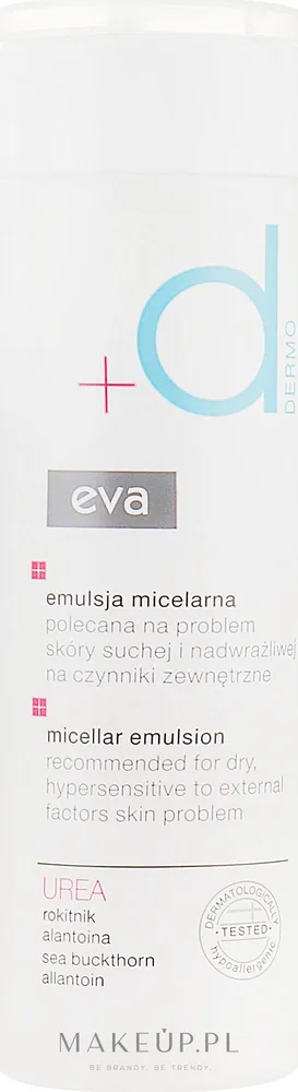 Eva Dermo мицеллярная эмульсия для сухой кожи молочко-тоник для лица 200 мл