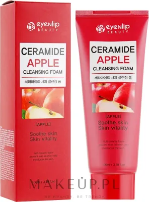Eyenlip Ceramide Apple Cleansing Foam очищающая пенка для лица с керамидами и экстрактом яблока 100 мл
