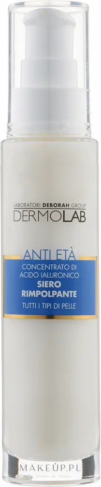 Сыворотка для лица Dermolab Anti-Aging Replumping антивозрастная с гиалуроновой кислотой 50 мл