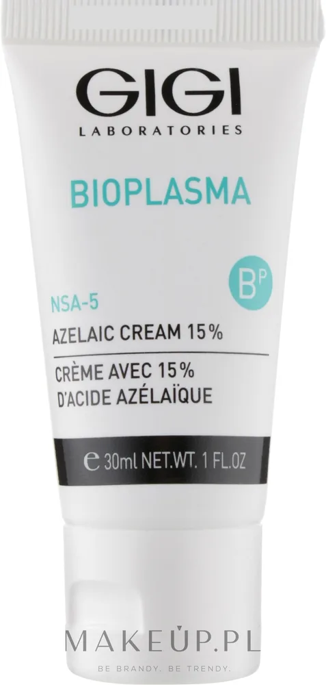Крем для лица Gigi Bioplasma 15% Azelaic с азелаиновой кислотой для жирной кожи 30 мл