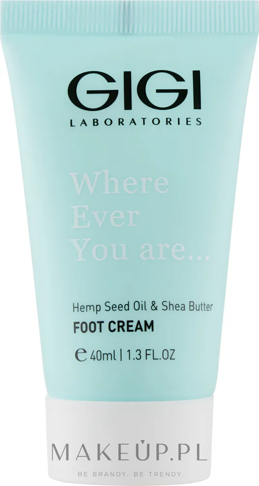 Крем для стоп Gigi Shea Butter Foot Cream смягчающий, с мочевиной и маслом ши, 40 мл