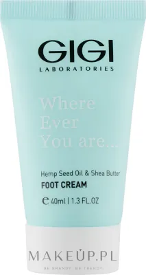 Крем для стоп Gigi Shea Butter Foot Cream смягчающий, с мочевиной и маслом ши, 40 мл
