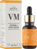 Сыворотка для лица Cos De BAHA Vitamin C MSM с витамином C феруловой кислотой и витамином E 30 мл — фото 2
