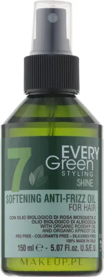 Смягчающее масло для расчёсывания волос EveryGreen N.7 Anti Frizz Oil
