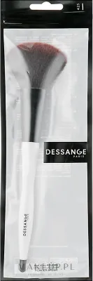 Кисть для пудры Dessange I425 белая из мягкого синтетического ворса