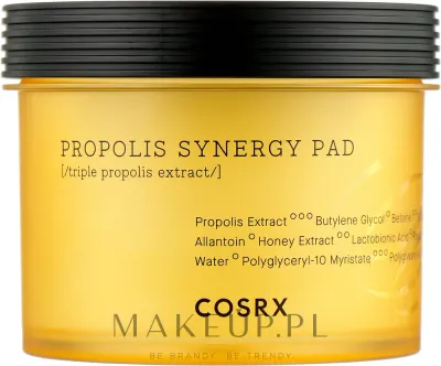 Очищающие пэды Cosrx Full Fit Propolis Synergy с прополисом и мёдом двусторонние 70 шт