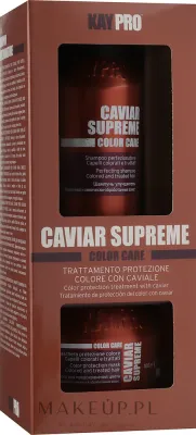 Набор для волос KayPro Special Care Caviar Supreme шампунь и маска для окрашенных волос с маслом манго 2x100 мл