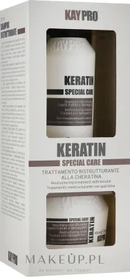 Набор для волос KayPro Special Care Keratin шампунь и маска с кератином и экстрактом орхидеи 2x100 мл