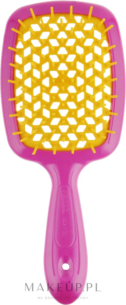 Щётка для волос Janeke Superbrush розово-жёлтый