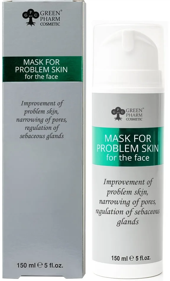 Green Pharm Cosmetic Mask — маска для проблемной кожи лица, 150 мл