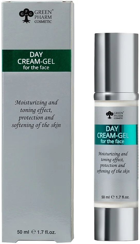 Крем-гель для лица дневной Green Pharm Cosmetic Home Care Ultralight SPF 15 увлажняющий 50 мл