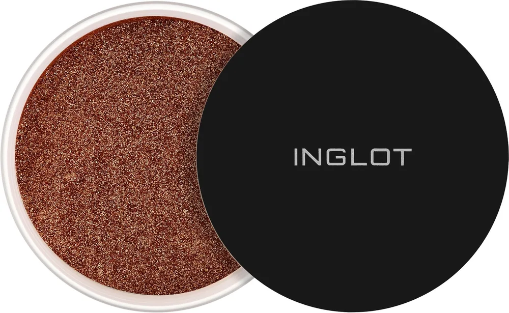 Пудра-хайлайтер Inglot Sparkling Dust FEB для лица рассыпчатая, 2.5 г, оттенок 03