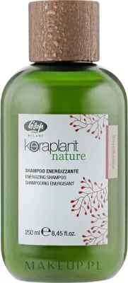 Шампунь Lisap Keraplant Nature Energizing Shampoo против выпадения волос с витамином PP, 250/1000 мл, Италия