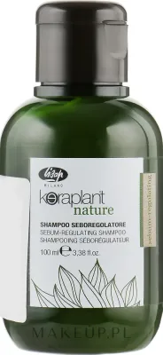Шампунь Lisap Keraplant Nature Sebum-Regulating для склонных к жирности волос, 1000 мл, Италия