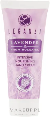 Крем для рук Leganza Lavender питательный с маслом миндаля и органическим маслом лаванды 75 мл