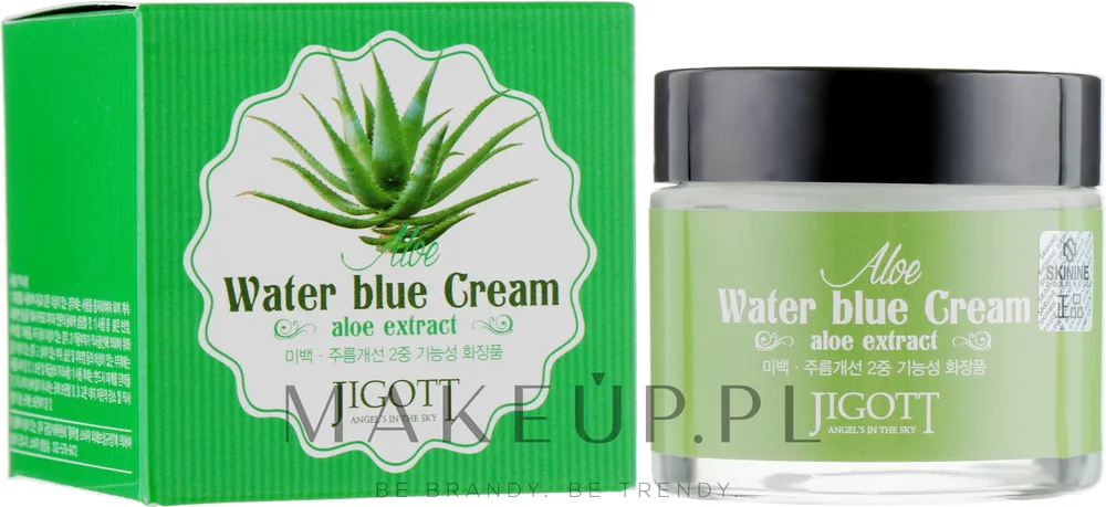 Крем для лица Jigott Aloe Water Blue с алоэ 70 мл