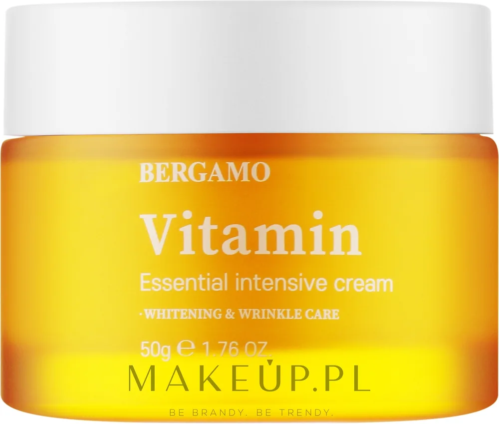 Крем для лица Bergamo Vitamin Essential с экстрактом облепихи питательный для всех типов кожи 50 г