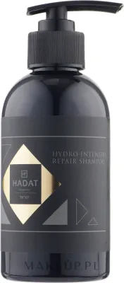 Восстанавливающий шампунь Hadat Cosmetics Hydro Intensive Repair с кератином и коллагеном, 250/800 мл, Израиль