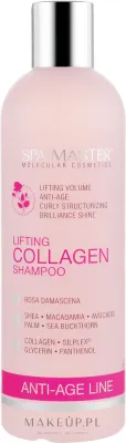 Лифтинг-шампунь Spa Master Lifting Collagen с коллагеном, pH 5.5, 330/970 мл, Болгария