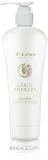 Маска для волос T-LAB Professional Coco Therapy для окрашенных волос, кокосовое масло, алоэ, шафран, пантенол, 300 мл — фото 1
