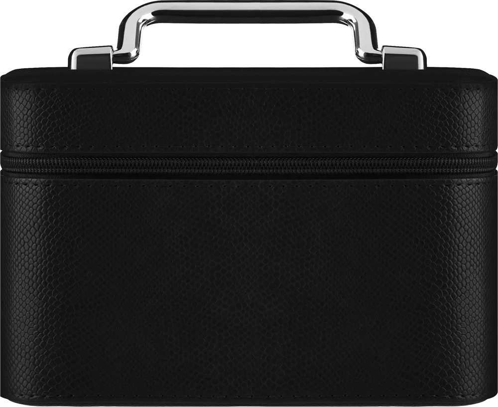 Косметичка Top Choice Snake M Black 97201 черная с зеркалом 21х13х14 см