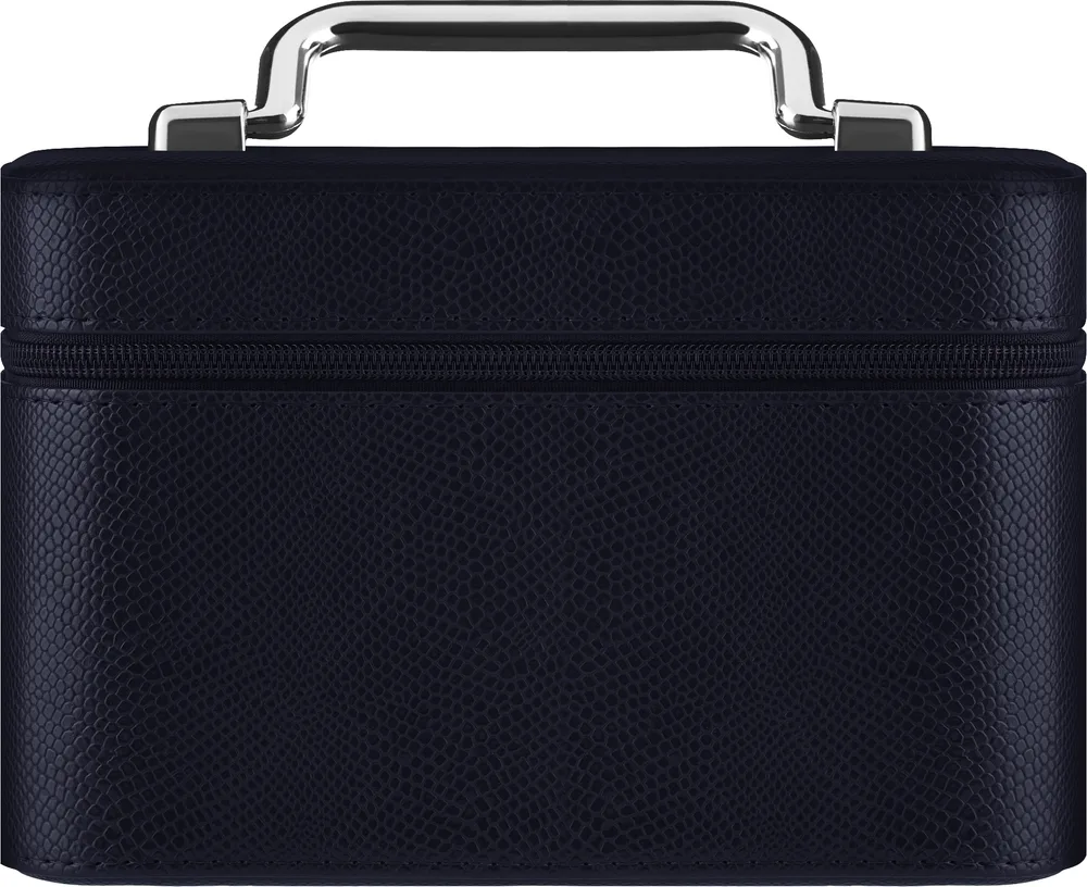Косметичка Top Choice Snake M Navy 98963 темно-синяя с зеркалом 21х13х14 см