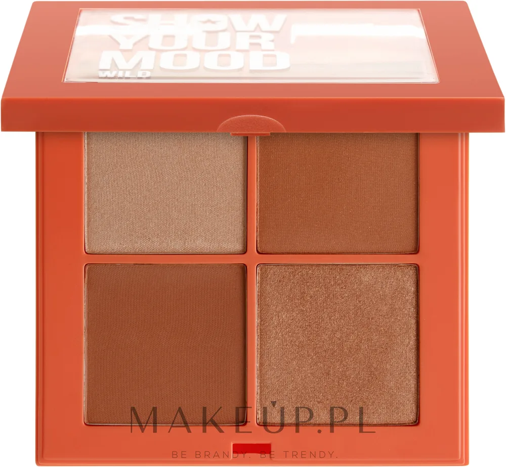 Палетка румян Pastel Show Your Mood Blush Palette 4 оттенка, оттенок Wild