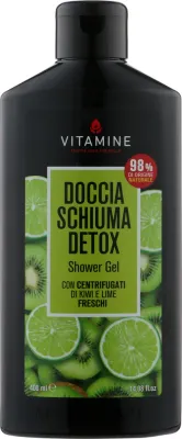 Гель для душа Vitamine Detox с лаймом и киви, 400 мл