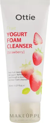 Ottie Fruits Yogurt Foam Cleanser Strawberry пенка для умывания лица с экстрактом клубники 150 мл