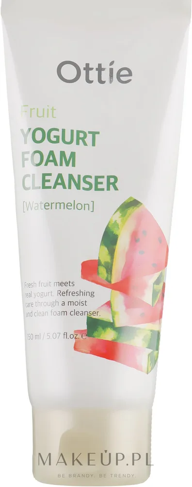 Ottie Fruits Yogurt Foam Cleanser Watermelon пенка для умывания лица с экстрактом арбуза 150 мл