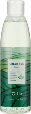 Тоник Ottie Green Tea с экстрактом зелёного чая, алоэ и грейпфрутом успокаивающий 200 мл