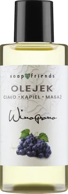 Масло для тела, массажа и ванны Soap&Friends Grape с виноградным маслом