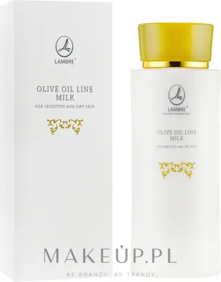 Lambre Olive Oil Line молочко для снятия макияжа с маслом оливы сквалном и витамином E 250 мл