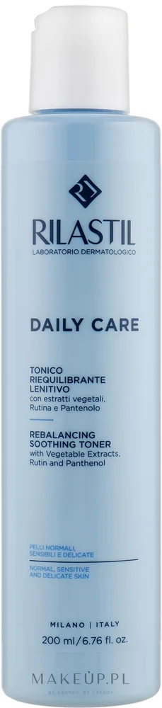 Тоник Rilastil Daily Care для нормальной, чувствительной и деликатной кожи с васильком 200 мл