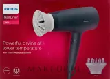 Фен Philips 3000 BHD302/30 1600 Вт, диффузор и насадка ThermoProtect — фото 2