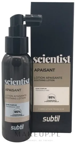 Лосьон для волос Subtil Scientist Soothing успокаивающий для раздраженной кожи головы 75 мл