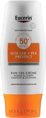 Крем-гель солнцезащитный Eucerin Sun Protection SPF 50 для тела для чувствительной кожи 150 мл