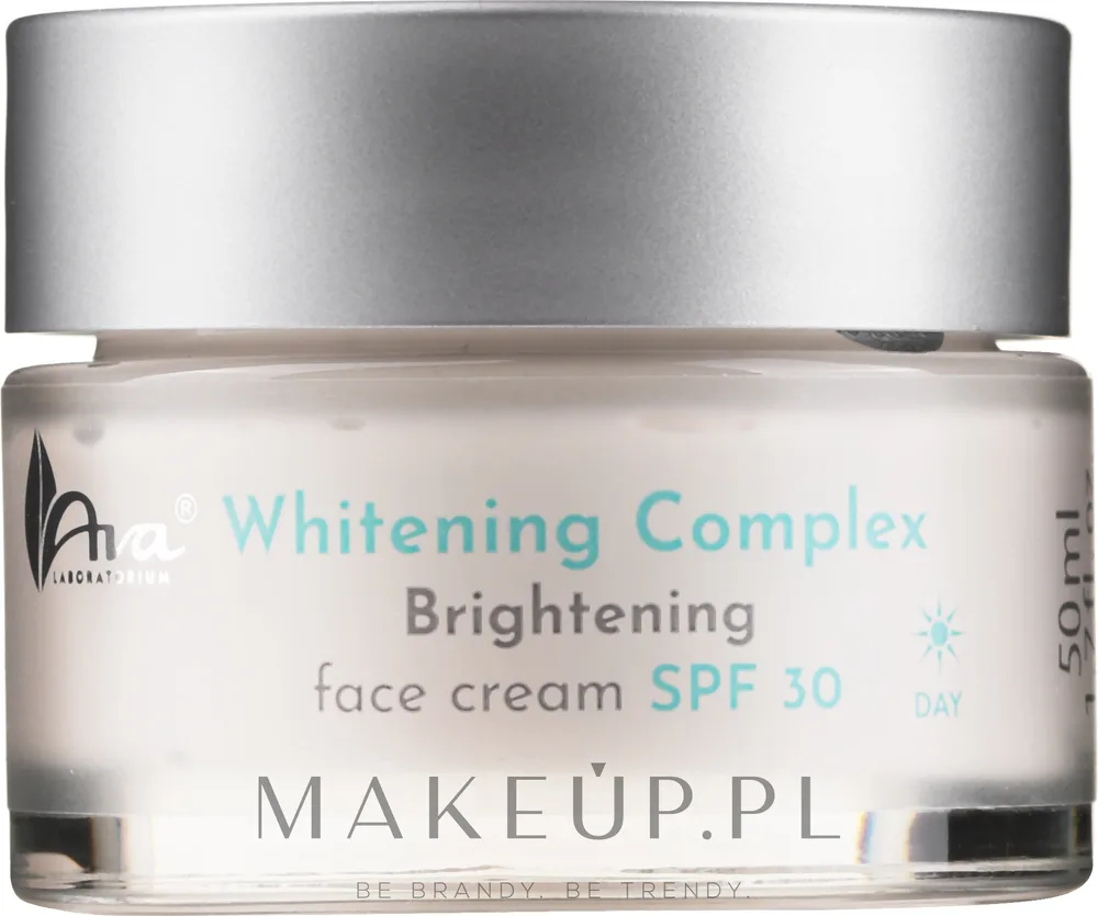 AVA Laboratorium AVA Laboratorium Whitening Complex Intensive Care Brightening Face Cream SPF30 - Крем для лица AVA Whitening Complex осветляющий выравнивающий тон SPF30 50 мл
