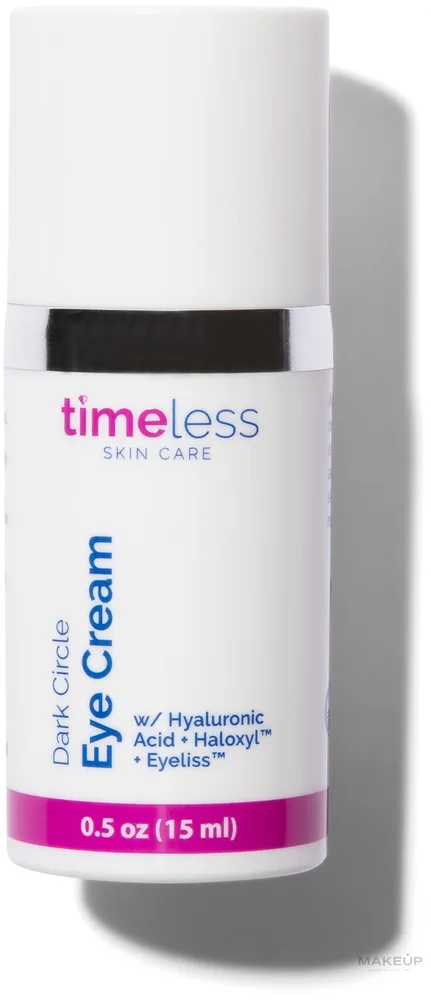 Крем для области вокруг глаз Timeless Skin Care с пептидами и маслом эму для зрелой кожи 15 мл
