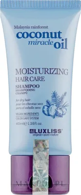 Увлажняющий шампунь Luxliss Moisturizing Hair Care с кокосовым маслом для сухих волос, 500 мл, Германия