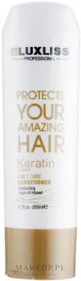 Кератиновый кондиционер для ежедневного домашнего ухода Luxliss Keratin Daily Care Conditioner, 200 мл