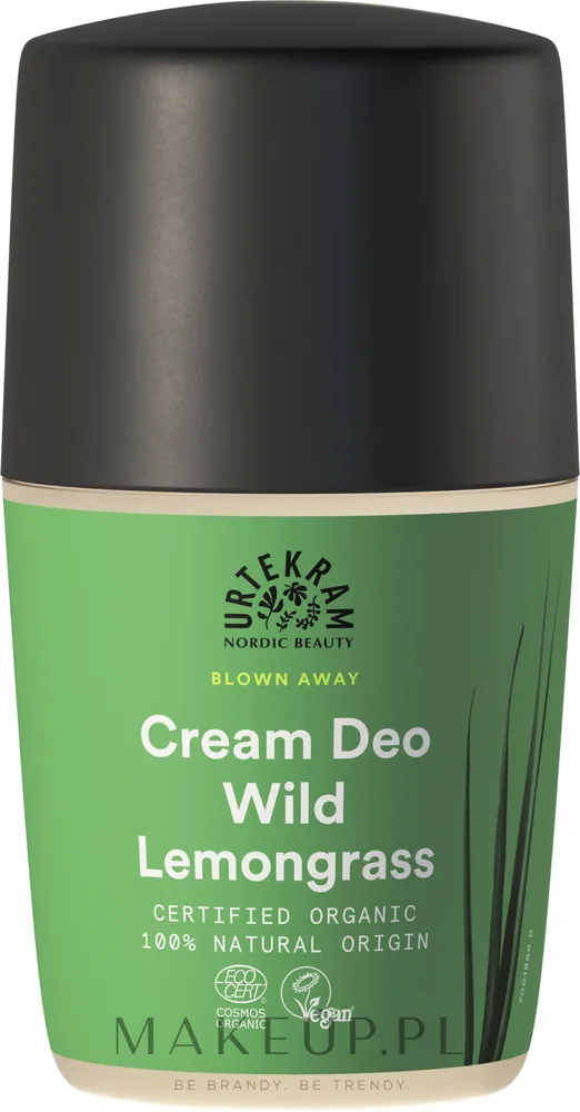 Натуральный крем-дезодорант Urtekram Wild Lemongrass