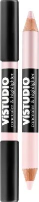 Корректор и рассветлитель Vistudio Concealer & Highlighter в карандаше