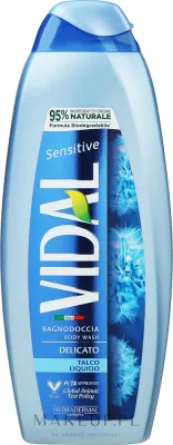Гель для душа Vidal Talco Liquido с пудровым ароматом, 600 мл