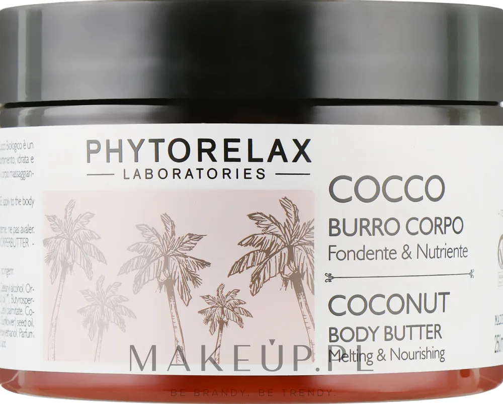 Питательное масло-баттер для тела Phytorelax Laboratories Coconut с кокосом
