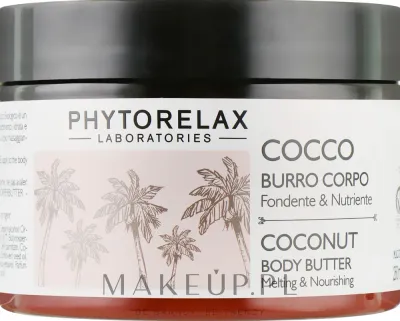 Питательное масло-баттер для тела Phytorelax Laboratories Coconut с кокосом
