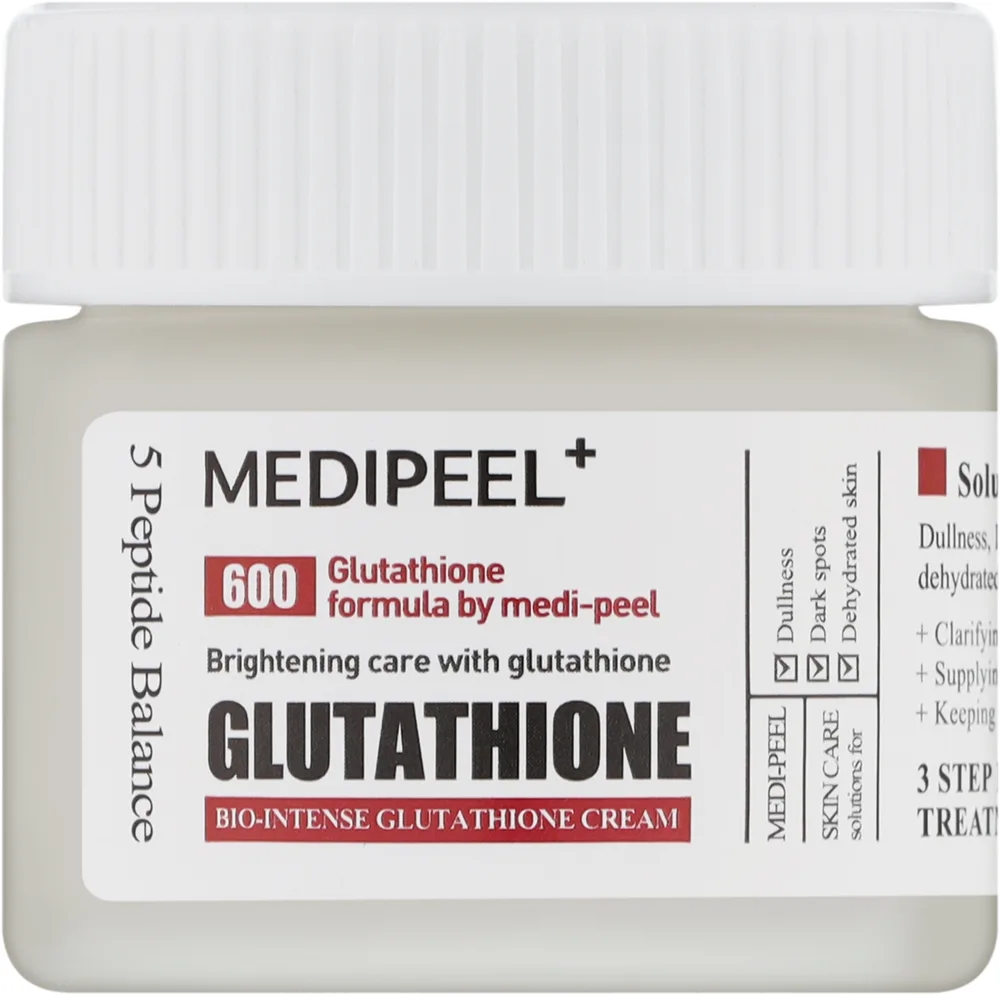 Крем для лица MEDIPEEL Bio Intense Glutathione White выравнивающий тон 50 г